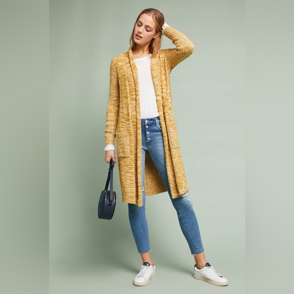 Anthropologie, Abigail Marled Cardigan, XS - Picture 4 of 7
